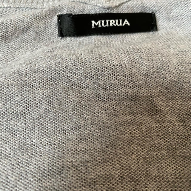 MURUA(ムルーア)のムルーア　グレー　トップス レディースのトップス(ニット/セーター)の商品写真