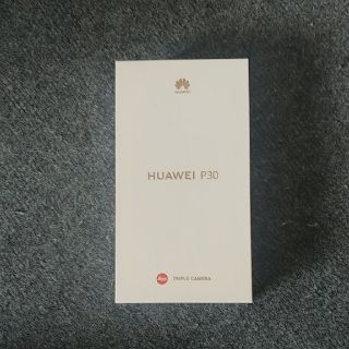 アンドロイド(ANDROID)の【新品未開封】HUAWEI P30 オーロラ Aurora 　SIMフリー(スマートフォン本体)