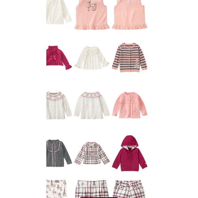 GYMBOREE(ジンボリー)のjanie and jack カシミヤ混カーディガン 2T 90 95 100 キッズ/ベビー/マタニティのキッズ服女の子用(90cm~)(カーディガン)の商品写真