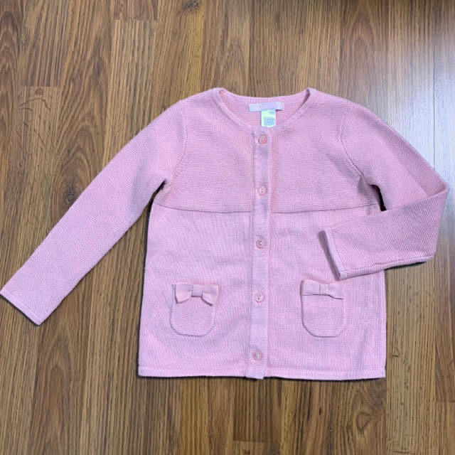 GYMBOREE(ジンボリー)のjanie and jack カシミヤ混カーディガン 2T 90 95 100 キッズ/ベビー/マタニティのキッズ服女の子用(90cm~)(カーディガン)の商品写真