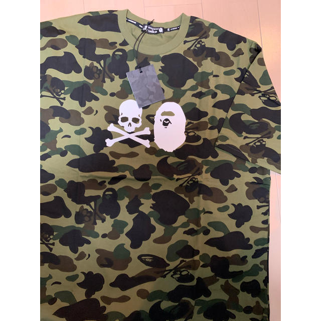 激レア2XL! 伊勢丹限定BAPE×mastermind ファーストカモTシャツ