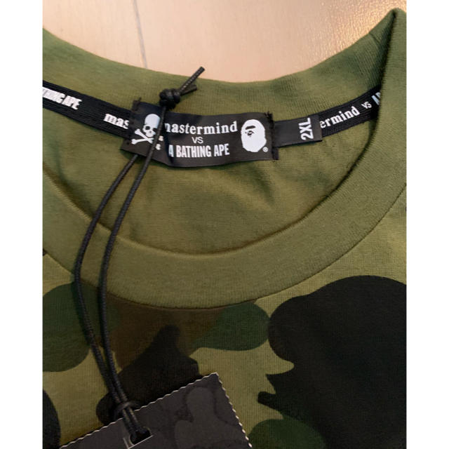 激レア2XL! 伊勢丹限定BAPE×mastermind ファーストカモTシャツ
