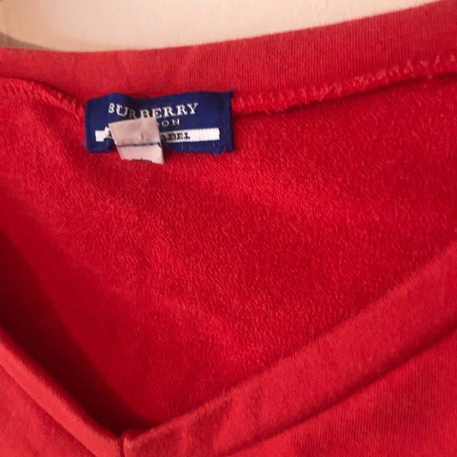 BURBERRY(バーバリー)のBurberry ショート丈カットソー レディースのトップス(Tシャツ(半袖/袖なし))の商品写真