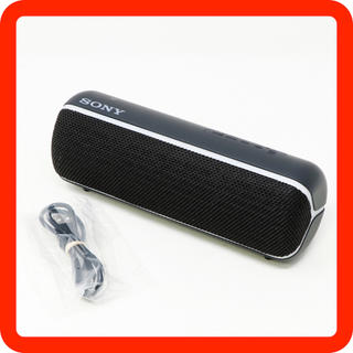 ソニー(SONY)の極美品◯SONY Bluetooth スピーカー SRS-XB22 ブラック(スピーカー)