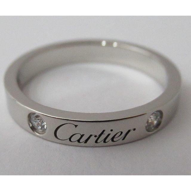 Cartier - N♪ カルティエCドゥウェディングリング2PD【美品】