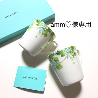 ティファニー(Tiffany & Co.)のTiffany & Co.ペア♡マグカップ(グラス/カップ)