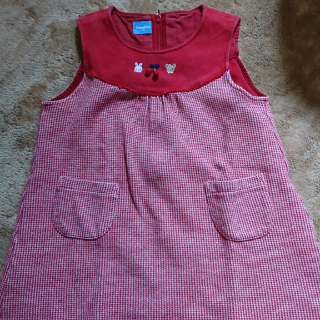 familiar(ファミリア)のファミリア ワンピースsize90 キッズ/ベビー/マタニティのキッズ服女の子用(90cm~)(ワンピース)の商品写真