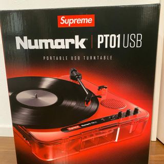 シュプリーム(Supreme)のsupreme®︎/Numark®︎ PT01PortableTurntable(ターンテーブル)