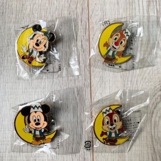 ディズニー(Disney)のディズニーシー ピンバッチ 4個セット(バッジ/ピンバッジ)