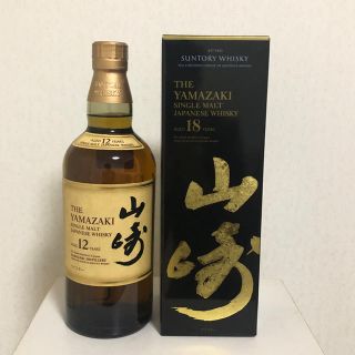 サントリー(サントリー)の山崎18年山崎12年2本セット(ウイスキー)