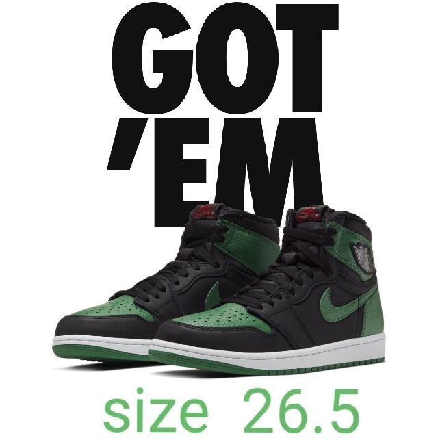 AIR JORDAN 1 RETRO HIGH OG PINE GREEN