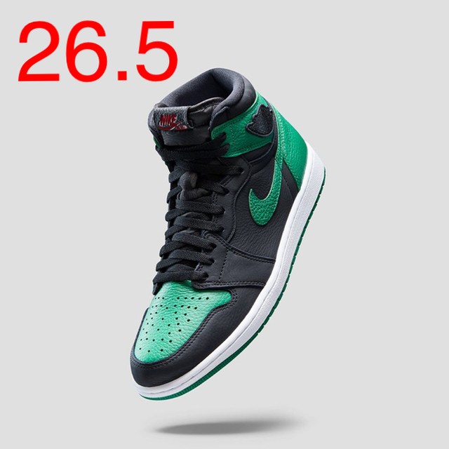 【送料無料】 26.5cm Air Jordan 1 Pine greenスニーカー