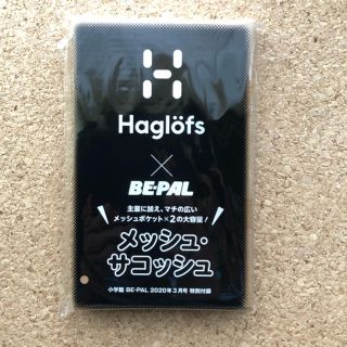 ホグロフス(Haglofs)のBE-PAL 3月号 付録(その他)