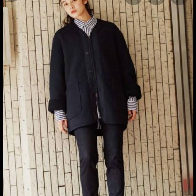 UNIQLO Engineered Garments フリース　ノーカラーコート