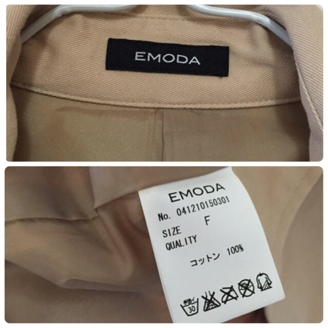 EMODA(エモダ)のエモダ EMODA  トレンチコート レディースのジャケット/アウター(トレンチコート)の商品写真