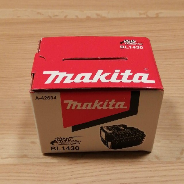 makita　14.4v　バッテリー　新品未使用