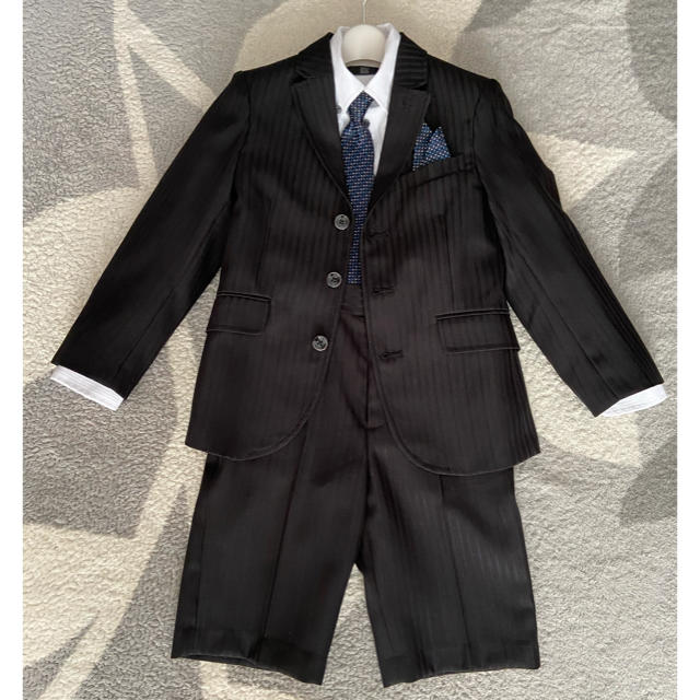 男の子 フォーマルスーツ 6点セット　120 キッズ/ベビー/マタニティのキッズ服男の子用(90cm~)(ドレス/フォーマル)の商品写真