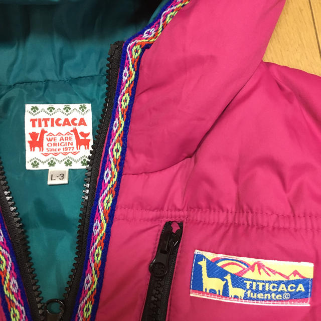 titicaca(チチカカ)の★チチカカ★ ダウンベスト レディースのジャケット/アウター(ダウンベスト)の商品写真