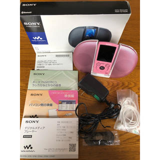 ウォークマン(WALKMAN)のSONY WALKMAN NW-S765K 16GB ライトピンク (ポータブルプレーヤー)