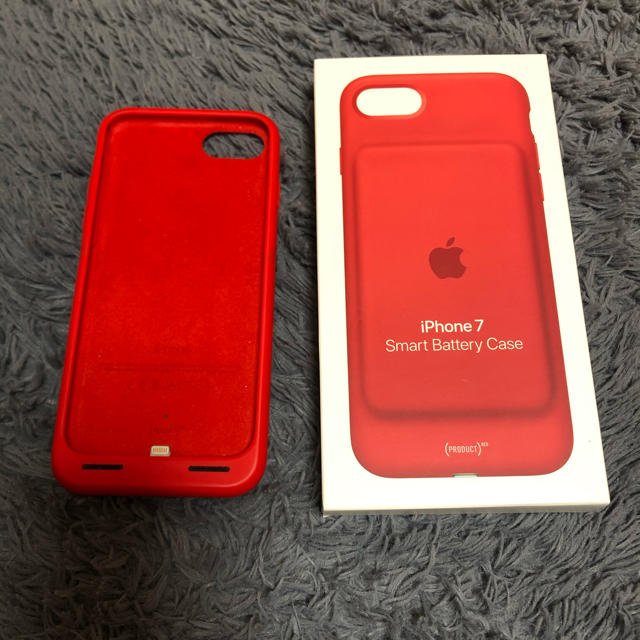 iPhone７ スマートバッテリーケース　純正　PRODUCT  RED