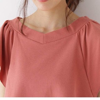 クチュールブローチ(Couture Brooch)のクチュールブローチ トップス バックリボン(カットソー(半袖/袖なし))
