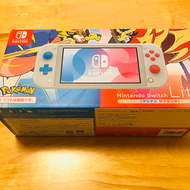 新品未使用 Nintendo Switch Lite ザシアン・ザマゼンタエンタメ/ホビー