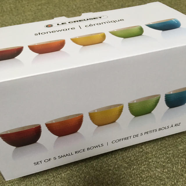 LE CREUSET - ルクルーゼ ライスボール(S) (5個入り) レインボーの通販 ...