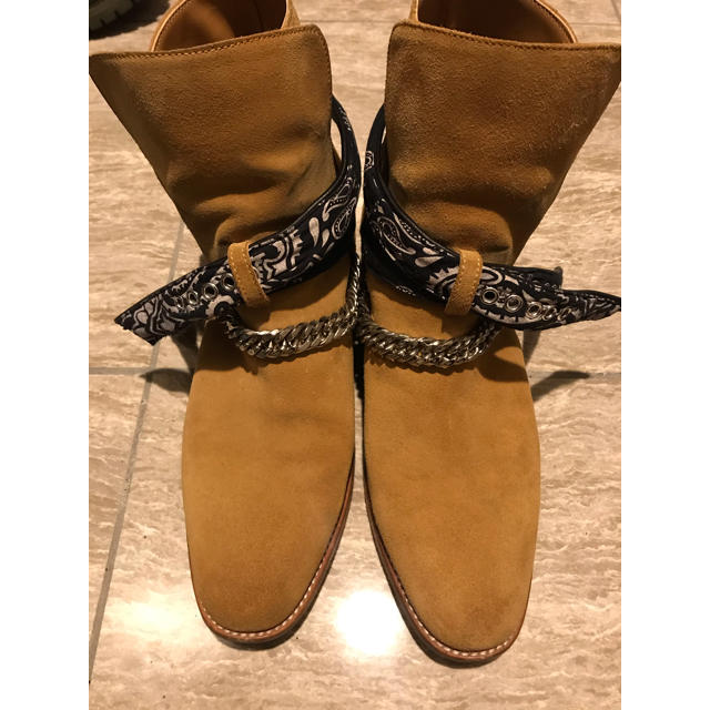 熱販売 - Laurent Saint AMIRI 岩田剛典 数原龍友 43 バンダナブーツ