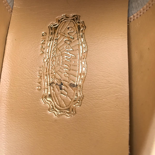 ヨシノヤ　本革　パンプス　ウォーキングシューズ　外反母趾　24cm 茶色 レディースの靴/シューズ(ローファー/革靴)の商品写真