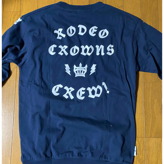 RODEO CROWNS(ロデオクラウンズ)の最終値下げ！RCS袖ロゴロングTシャツ レディースのトップス(Tシャツ(長袖/七分))の商品写真