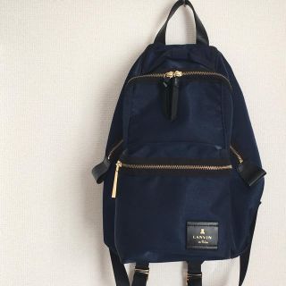 ランバンオンブルー(LANVIN en Bleu)のM.さま専用 ランバンオンブルー トロカデロ リュックサック(リュック/バックパック)