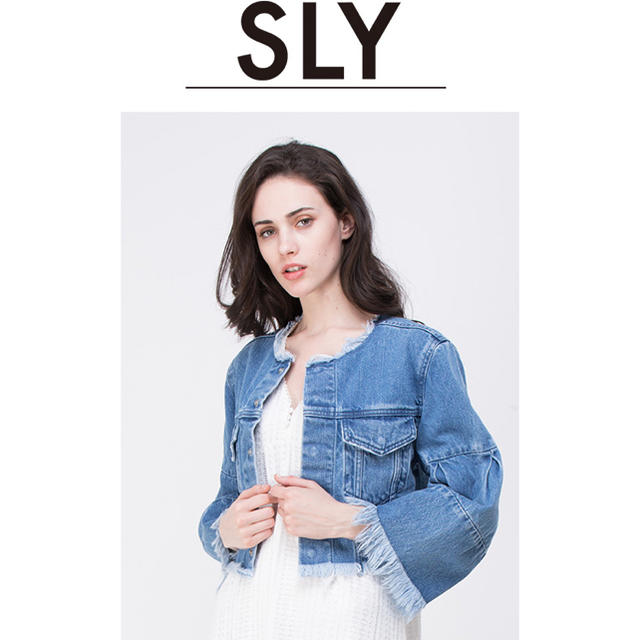 SLY(スライ)の SLY レディースのジャケット/アウター(Gジャン/デニムジャケット)の商品写真