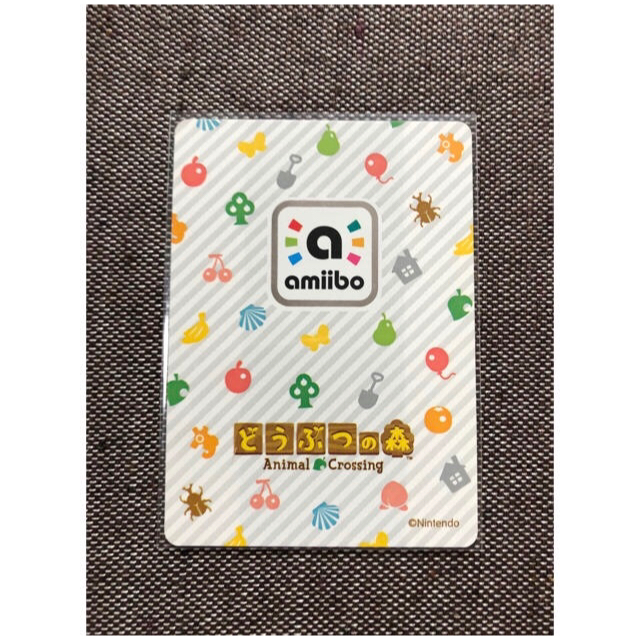 ニンテンドー3DS(ニンテンドー3DS)のどうぶつの森 amiibo カード 第四弾 384 サリー アミーボ a34 エンタメ/ホビーのトレーディングカード(その他)の商品写真