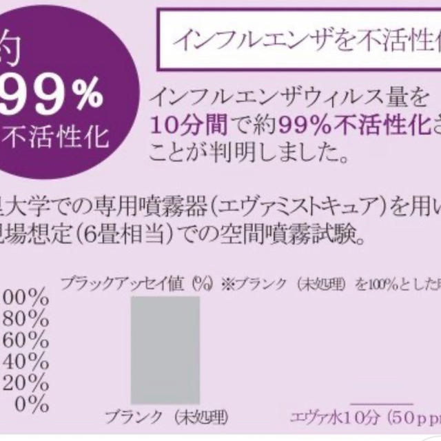 今の時期必須‼︎ エヴァミスト キュア 次亜塩素酸対応噴射器 EV-3 スマホ/家電/カメラの生活家電(空気清浄器)の商品写真