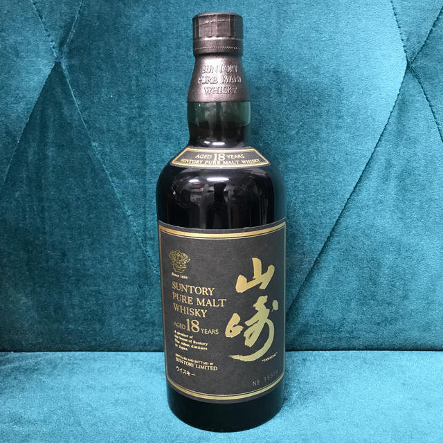 未開栓　サントリー ピュアモルト  山崎18年　750ml  SUNTORY