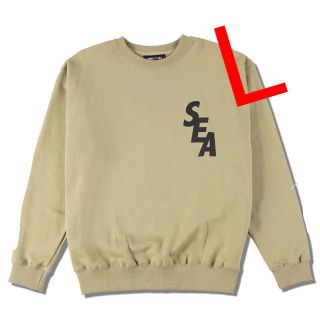 ロンハーマン(Ron Herman)のWIND AND SEA S-E-A SWEAT SHIRT L ベージュ (スウェット)