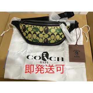 アベイシングエイプ(A BATHING APE)のBAPE COACH RIVINGTON BELT BAG(ウエストポーチ)