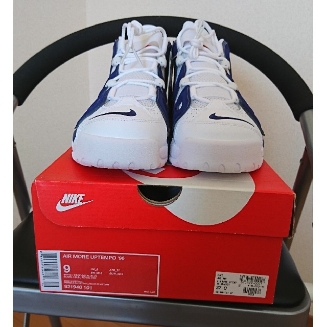 【新品未使用】AIR MORE UPTEMPO '96 "KNICKS"