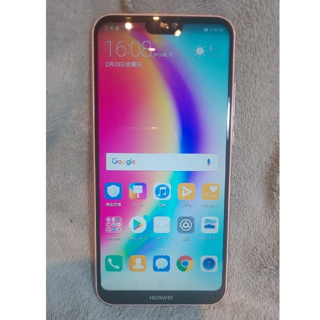 HUAWEI P20 lite ピンク Simフリー 32GB