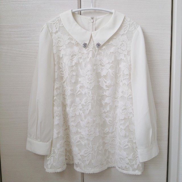 LAISSE PASSE(レッセパッセ)の【まや様専用】レッセパッセ♡ブラウス&アプワイザーリッシェ♡カーディガン レディースのトップス(シャツ/ブラウス(長袖/七分))の商品写真