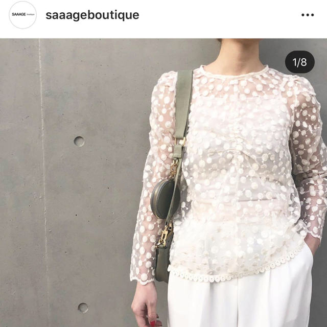 Spick & Span(スピックアンドスパン)のsaaageboutique ブラウス レディースのトップス(シャツ/ブラウス(長袖/七分))の商品写真