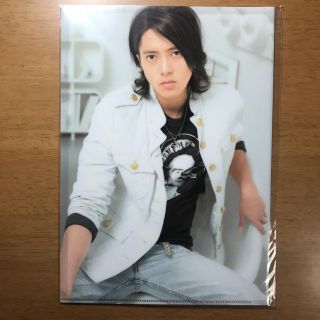 ヤマシタトモヒサ(山下智久)の山下智久 クリアファイル 公式グッズ(アイドルグッズ)