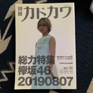 ケヤキザカフォーティーシックス(欅坂46(けやき坂46))の別冊カドカワ総力特集欅坂４６　２０１９０８０７(アート/エンタメ)