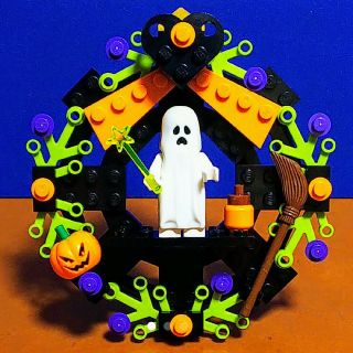 レゴ(Lego)の確認用！レゴ★ハロウィンリース オリジナル 100%レゴパーツ(知育玩具)