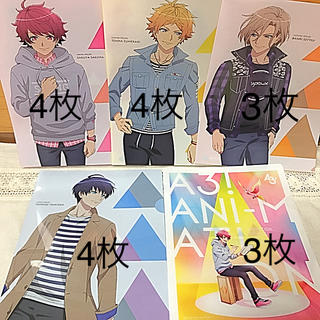 A3! クリアファイル 5種 18枚(クリアファイル)
