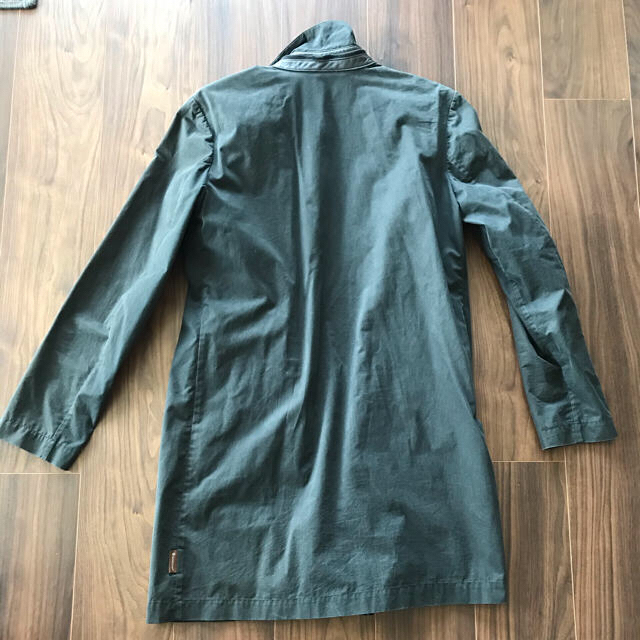 MONCLER(モンクレール)のモンクレール ステンカラーコート ブラック レディースのジャケット/アウター(スプリングコート)の商品写真