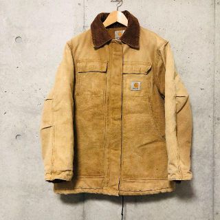 カーハート(carhartt)の90s Carhartt ダック アクティブ ワーク ジャケット L キャメル(ブルゾン)