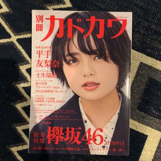 ケヤキザカフォーティーシックス(欅坂46(けやき坂46))の別冊カドカワ総力特集欅坂４６　２０１８０９１８(アート/エンタメ)