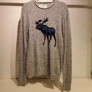 アバクロンビーアンドフィッチ(Abercrombie&Fitch)のabercrombie&fitch  ニット セーター メンズ Mサイズ(ニット/セーター)