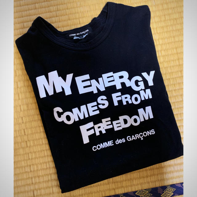 コムデギャルソン☆ブラックTシャツ